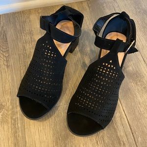 TOP Moda Black Midi Shoes